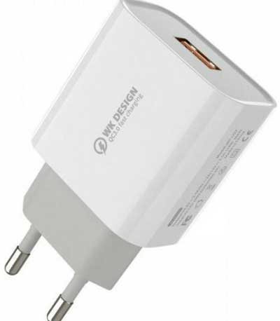 Quick Charger 3.0 18W WK WP-U57