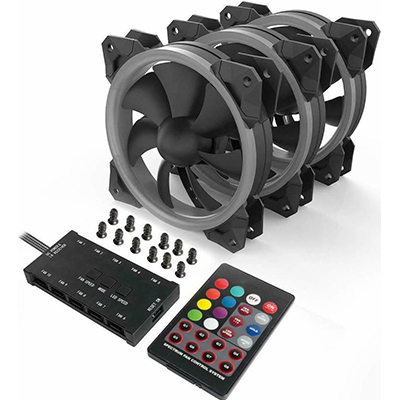 Gaming Cooling Fan - Redragon GC F008 (3 Pack)