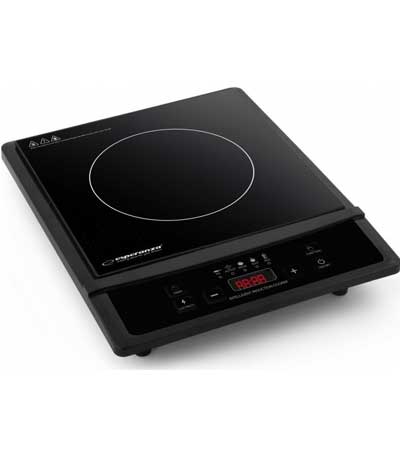 Esperanza EKH005 Μονή Επαγωγική Εστία Induction Plate Kratatau 2000W με 5 λειτουργίες μαγειρέματος σε Μαύρο χρώμα