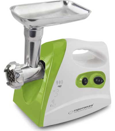 Esperanza EKM012G Μηχανή Κοπής Κιμά 600W πράσινο άσπρο