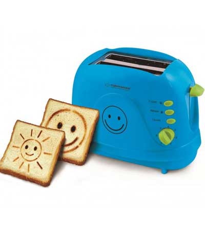 Esperanza EKT003B Τοστιέρα Smiley 3in1 750W σε Μπλέ Χρώμα