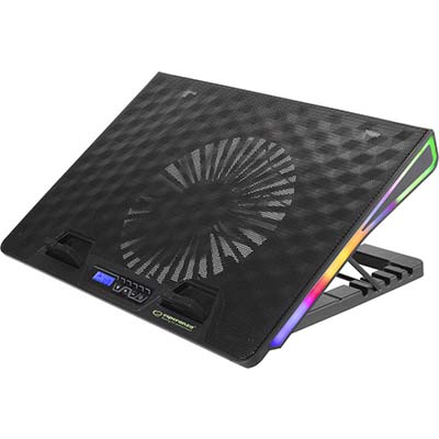 Esperanza Βάση Στήριξης Ψύξης για Λάπτοπ RGB Illuminated Gaming Notebook Cooling Pad Alize EGC101