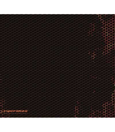 ESPERANZA gaming mouse pad Flame EGP103R, 400x300x3mm, μαύρο-κόκκινο