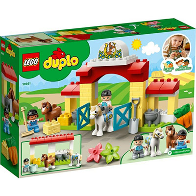 LEGO DUPLO Town: Horse Stable and Pony Care (10951)