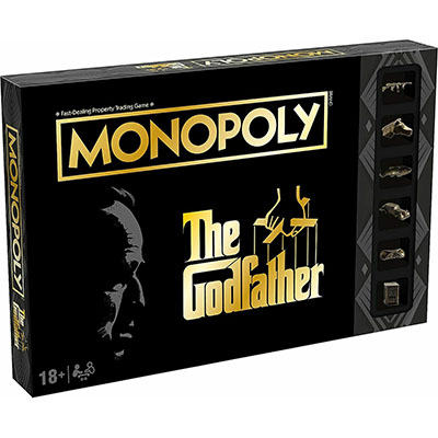 Winning Moves: Monopoly - The Godfather Board Game (WM00575-EN1)