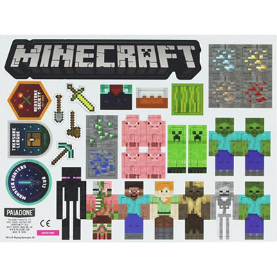 Paladone Minecraft Build a Level Magnets (PP6734MCF)