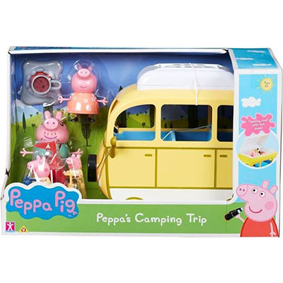Giochi Preziosi Peppa Pig Το Όχημα για Κάμπινγκ της Πεππα για 3+ Ετών 22εκ PPC46000