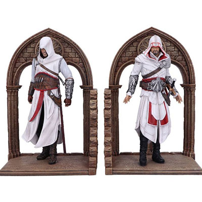 Nemesis ASSASSIN'S CREED - Altaïr & Ezio - Bookends -Στηριγμα Βιβλιων 24cm (0801269143497)