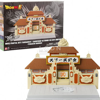 Bandai Red DRAGON BALL - Tenkaichi Budokai - Customizable Display Arena (3296580367900)