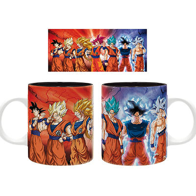 ABYstyle DRAGON BALL - Goku transformation - Mug 320ml ABYMUG997