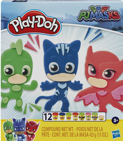 Hasbro Πλαστελίνη Play-Doh - Pj Masks Hero Set (F1805)