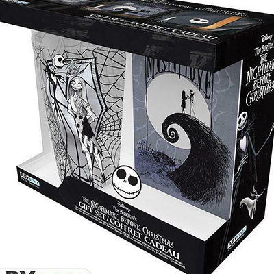 ABYstyle NBX - Jack Skellington - Pack Glass XXL + Pin's + Notebook
