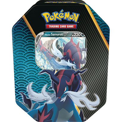 Pokemon TCG Divergent Powers Summer Tin 2022 - Hisuian Samurott V (POK850448 S)