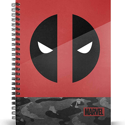 Karactermania MARVEL - Deadpool Rebel - Notebook A5