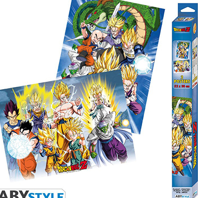 ABYstyle DRAGON BALL - Groups - Set 2 posters '52x38' ABYDCO608