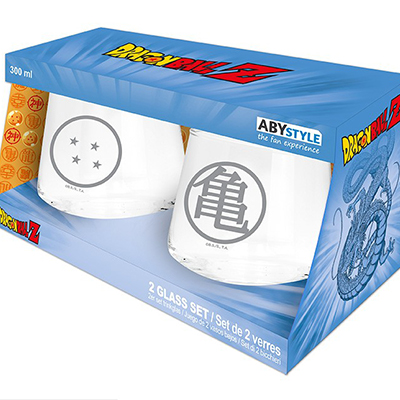 ABYstyle DRAGON BALL Z - Kame & Dragon Ball - 2 Glasses Set 300ml ABYVER171
