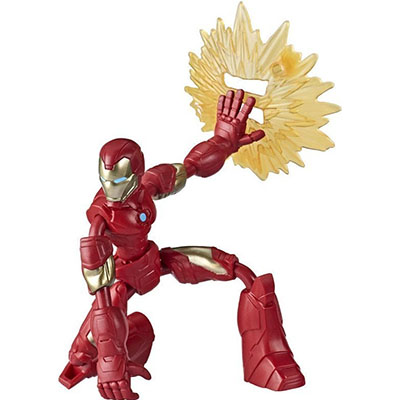 Hasbro Marvel: Avengers Bend and Flex - Iron Man Action Figure (15cm) (E7870)