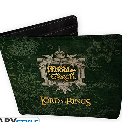 ABYstyle THE LORD OF THE RINGS - Middle Earth - Vinyl Wallet ABYBAG417