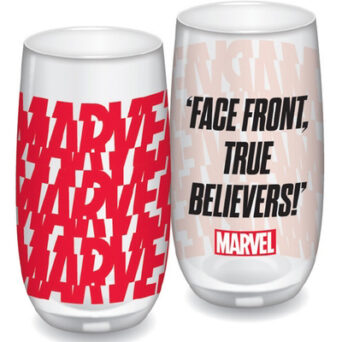 HMB MARVEL Glass Logo Verre 350ml