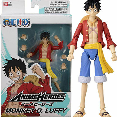 Bandai Red ONE PIECE - Monkey D.Luffy - Figure Anime Heroes 17cm (3296580369317)