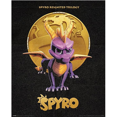 Pyramid SPYRO - Mini Poster 40X50 - Golden Dragon (PY_MPP50739)