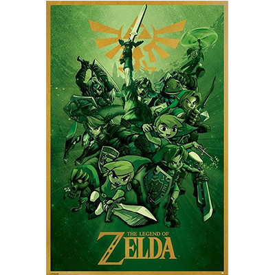Pyramid LEGEND OF ZELDA - Poster 61X91 - Link