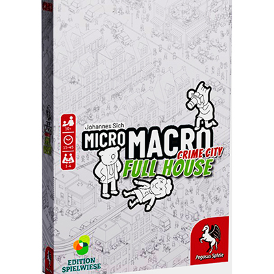Pegasus Spiele MicroMacro Crime City 2 – Full House (PEG59061E)
