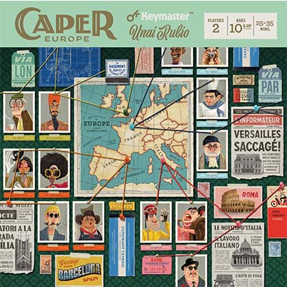Keymaster games Επιτραπέζιο Caper Europe (KYM0801)