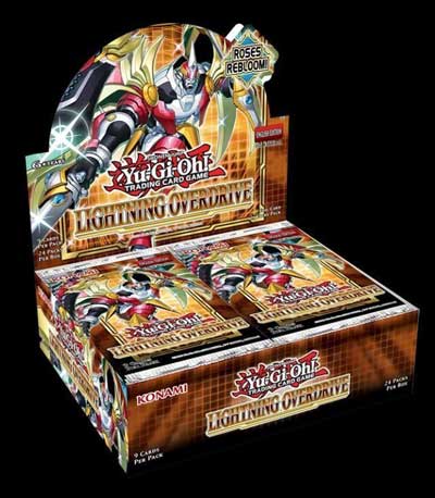 Yu-Gi-Oh! Lighting Overdrive Booster Display KON848289 Φακελακι