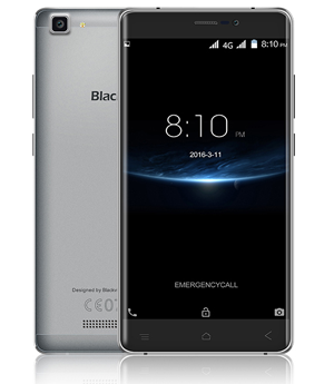 BLACKVIEW Smartphone A8 MAX, 4G, 5.5", Quad Core, 2GB RAM, Gray + Θήκη Σιλικόνης