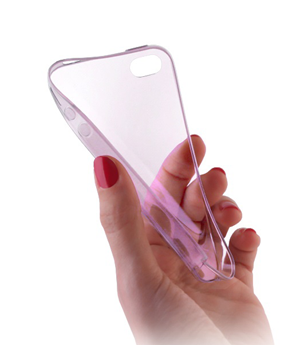 Θήκη TPU Ultra Slim 0,3mm για Iphone 5/5S, Pink