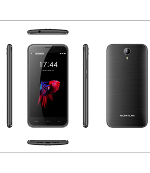 HOM TOM Smartphone HT3, 5", Quad Core, 1GB/8GB, 3000mA, Black