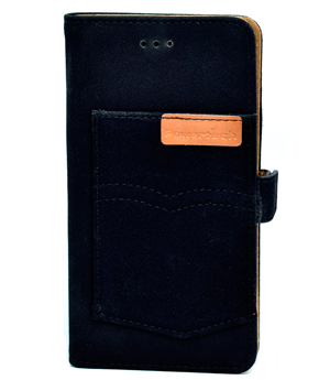 POWERTECH Θήκη Pocket UniFlip Universal για Smartphone 5.2 - 5.5", μαύρη