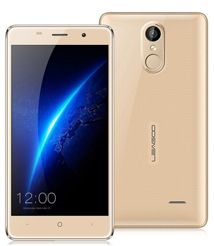 LEAGOO M5, 5" IPS, Quad Core, 2GB RAM, Fingerprint, Gold + Θηκη Σιλικονης