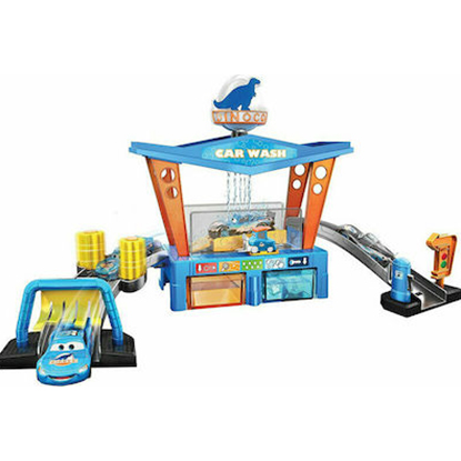 Mattel Disney Cars: Πλυντήριο Αυτοκινήτων Ντινόκο με Αλλαγή Χρώμάτων (GTK91)