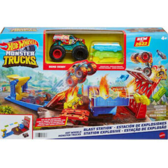 Mattel Hot Wheels Monster Trucks - Απίθανες Συγκρούσεις Σετ (HFB12)