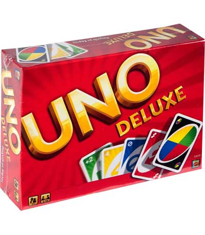 MATTEL UNO DELUXE - CARD GAME (53610)