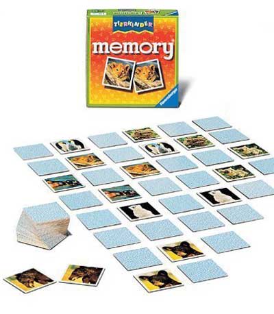 Ravensburger Επιτραπέζιο Memory Μικρά Ζώα 21275