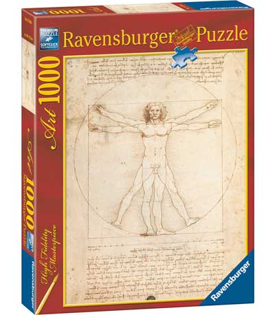 Ravensburger Παζλ 1000Τεμ. Da Vinci: Μελέτη 15250