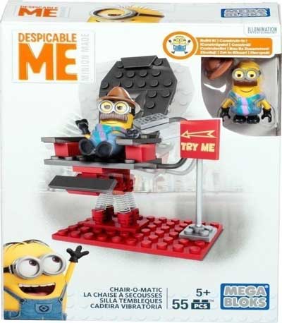 MEGA BLOKS - MINION’S DELUXE FIGURES WITH ACCESSORIES - CHAIR-O-MATIC (DKY84)