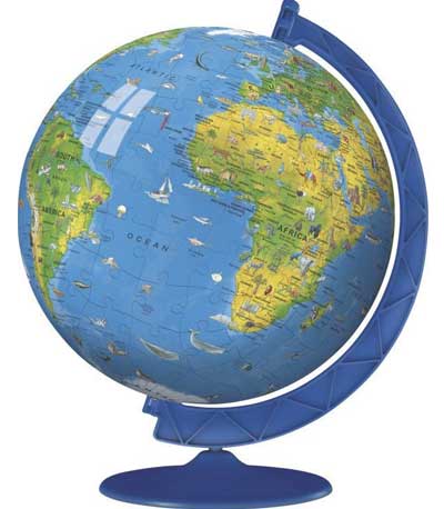 Ravensburger 3D Υδρόγειος για Παιδιά 180Τεμ (12342)