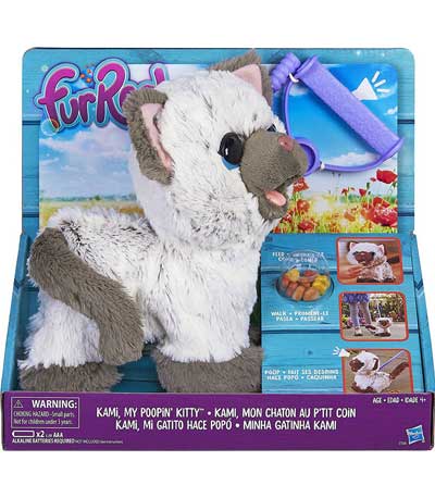 HASBRO FURREAL - KAMI MY POOPIN' KITTY (C1156EU4)