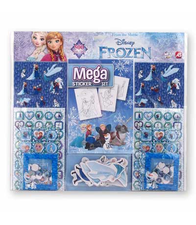 AS Αυτοκόλλητα Mega Sticker Set Frozen (1090-08082)