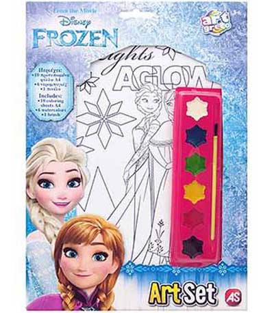 AS Frozen Σετ Φύλλα Ζωγραφικής (1023-66206)