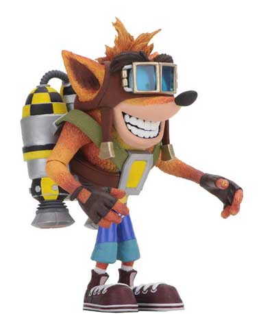 Crash Bandicoot: Crash with Jetpack Action Figure (14cm)