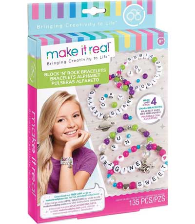 Make it Real - Block 'N' Rock Charm Bracelets (1205)
