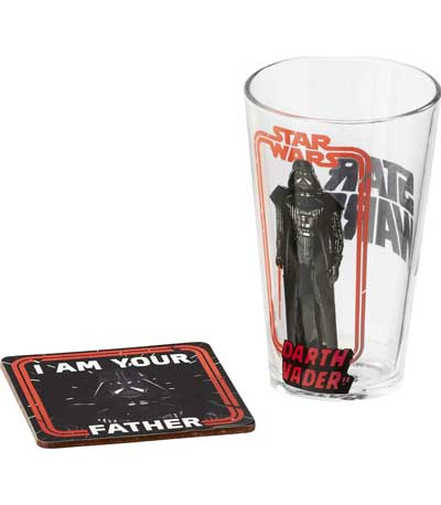Disney Funko Star Wars: Fathers Day - Glass & Coaster Set (UT-SW06422)