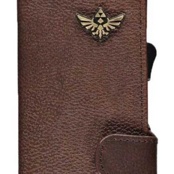 Difuzed Legend of Zelda Click Wallet Triforce Brown (MW618082ZEL)
