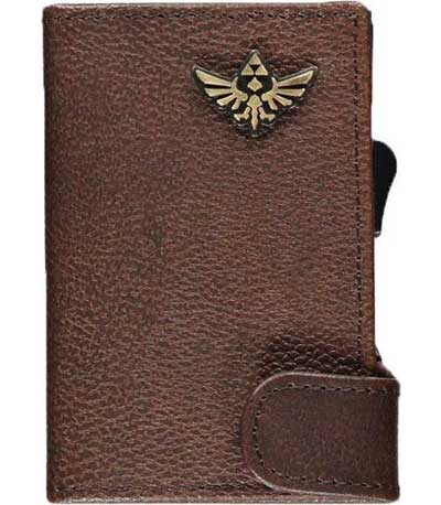 Difuzed Legend of Zelda Click Wallet Triforce Brown (MW618082ZEL)