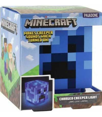Paladone Minecraft: Charged Creeper Light Blue (PP7712MCF)